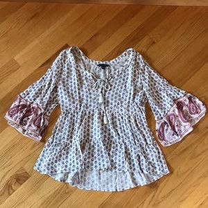 American Eagle boho blouse